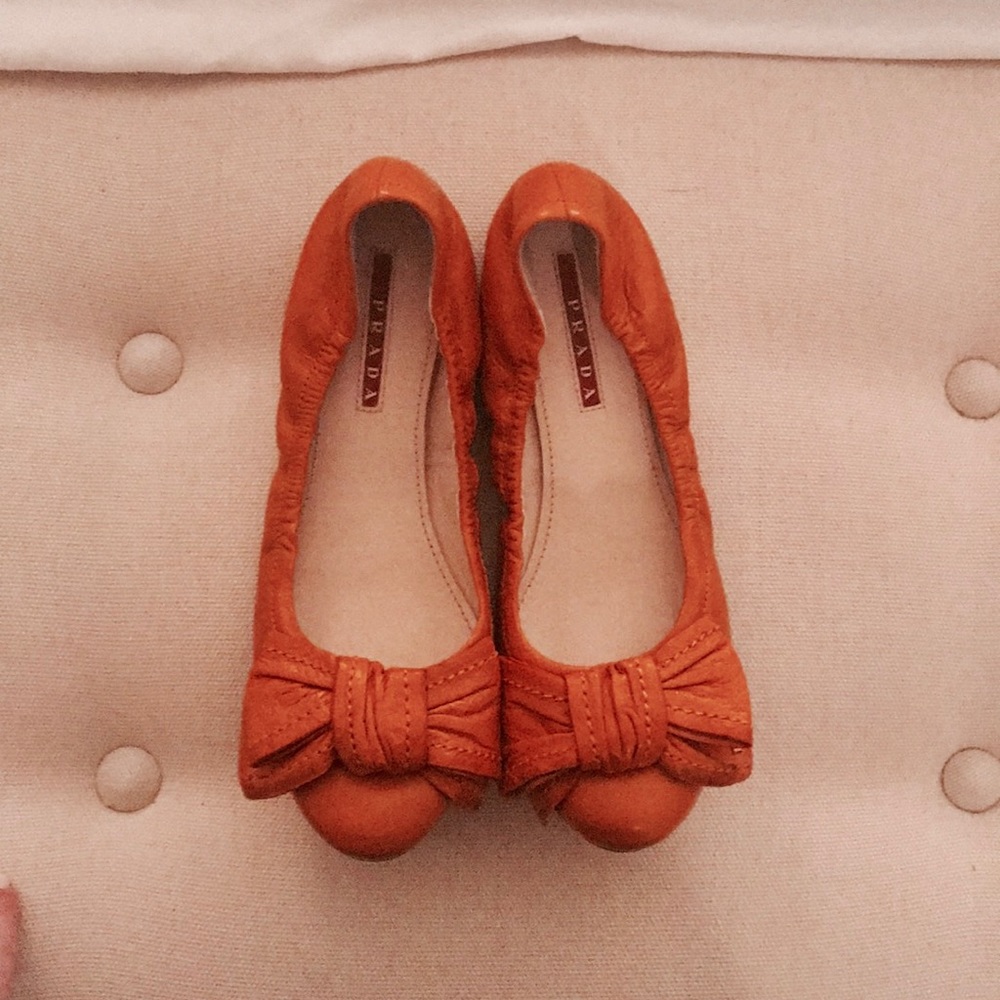 Prada Bow Flats